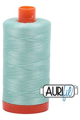 Aurifil Mako 50wt Cotton 1300 m 1422 yd. spool - 2830 Mint Aurifil Mako 50wt Cotton 1300 m 1422 yd. spool - 2830 Mint