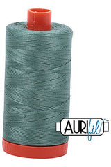 Aurifil Mako 50wt Cotton 1300 m 1422 yd. spool - 2850 Medium Juniper Aurifil Mako 50wt Cotton 1300 m 1422 yd. spool - 2850 Medium Juniper