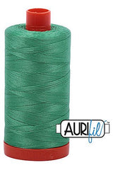 Aurifil Mako 50wt Cotton 1300 m 1422 yd. spool - 2860 Light Emerald Aurifil Mako 50wt Cotton 1300 m 1422 yd. spool - 2860 Light Emerald