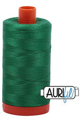Aurifil Mako 50wt Cotton 1300 m 1422 yd. spool - 2870 Green Aurifil Mako 50wt Cotton 1300 m 1422 yd. spool - 2870 Green