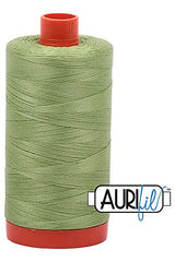 Aurifil Mako 50wt Cotton 1300 m 1422 yd. spool - 2882 Light Fern Aurifil Mako 50wt Cotton 1300 m 1422 yd. spool - 2882 Light Fern
