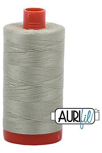 Aurifil Mako 50wt Cotton 1300 m 1422 yd. spool - 2908 Spearmint Aurifil Mako 50wt Cotton 1300 m 1422 yd. spool - 2908 Spearmint