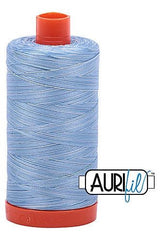 Aurifil Mako 50wt Cotton 1300 m 1422 yd. spool - 3770 Stone Washed Denim Aurifil Mako 50wt Cotton 1300 m 1422 yd. spool - 3770 Stone Washed Denim
