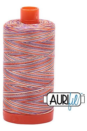 Aurifil Mako 50wt Cotton 1300 m 1422 yd. spool - 4648 Desert Dawn Aurifil Mako 50wt Cotton 1300 m 1422 yd. spool - 4648 Desert Dawn