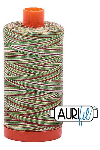 Aurifil Mako 50wt Cotton 1300 m 1422 yd. spool - 4650 Leaves Aurifil Mako 50wt Cotton 1300 m 1422 yd. spool - 4650 Leaves