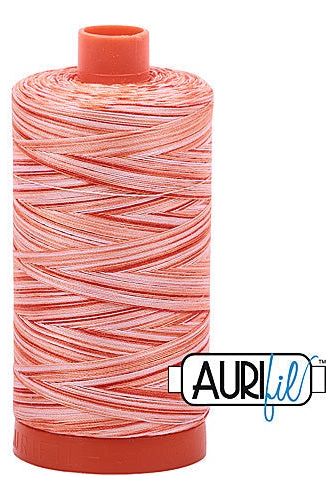 Aurifil Mako 50wt Cotton 1300 m 1422 yd. spool - 4659 Mango Mist Aurifil Mako 50wt Cotton 1300 m 1422 yd. spool - 4659 Mango Mist