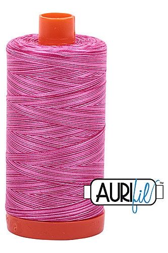 Aurifil Mako 50wt Cotton 1300 m 1422 yd. spool - 4660 Pink Taffy Aurifil Mako 50wt Cotton 1300 m 1422 yd. spool - 4660 Pink Taffy