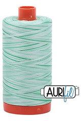 Aurifil Mako 50wt Cotton 1300 m 1422 yd. spool - 4661 Mint Aurifil Mako 50wt Cotton 1300 m 1422 yd. spool - 4661 Mint