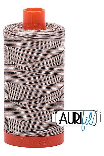 Aurifil Mako 50wt Cotton 1300 m 1422 yd. spool - 4667 Nutty Nougat Aurifil Mako 50wt Cotton 1300 m 1422 yd. spool - 4667 Nutty Nougat