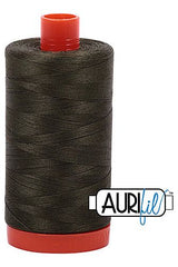 Aurifil Mako 50wt Cotton 1300 m 1422 yd. spool - 5012 Dark Green Aurifil Mako 50wt Cotton 1300 m 1422 yd. spool - 5012 Dark Green
