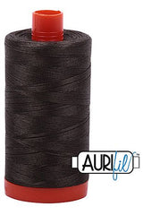 Aurifil Mako 50wt Cotton 1300 m 1422 yd. spool - 5013 Asphalt Aurifil Mako 50wt Cotton 1300 m 1422 yd. spool - 5013 Asphalt