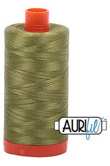 Aurifil Mako 50wt Cotton 1300 m 1422 yd. spool - 5016 Olive Green Aurifil Mako 50wt Cotton 1300 m 1422 yd. spool - 5016 Olive Green