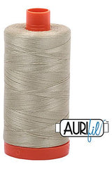 Aurifil Mako 50wt Cotton 1300 m 1422 yd. spool - 5020 Light Military Green Aurifil Mako 50wt Cotton 1300 m 1422 yd. spool - 5020 Light Military Green