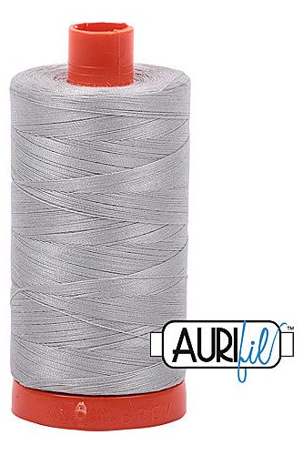 Aurifil Mako 50wt Cotton 1300 m 1422 yd. spool - 6726 Airstream Aurifil Mako 50wt Cotton 1300 m 1422 yd. spool - 6726 Airstream