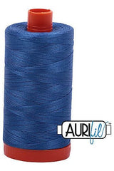 Aurifil Mako 50wt Cotton 1300 m 1422 yd. spool - 6738 Peacock Blue Aurifil Mako 50wt Cotton 1300 m 1422 yd. spool - 6738 Peacock Blue