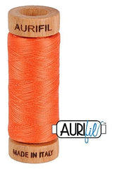 Aurifil Mako 80wt Cotton 274 m 300 yd. spool - 1154 Dusty Orange Aurifil Mako 80wt Cotton 274 m 300 yd. spool - 1154 Dusty Orange