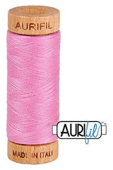 Aurifil Mako 80wt Cotton 274 m 300 yd. spool - 2479 Medium Orchid Aurifil Mako 80wt Cotton 274 m 300 yd. spool - 2479 Medium Orchid