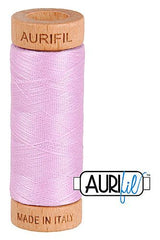 Aurifil Mako 80wt Cotton 274 m 300 yd. spool - 2515 Light Orchid Aurifil Mako 80wt Cotton 274 m 300 yd. spool - 2515 Light Orchid