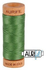 Aurifil Mako 80wt Cotton 274 m 300 yd. spool - 2890 Very Dark Grass Green Aurifil Mako 80wt Cotton 274 m 300 yd. spool - 2890 Very Dark Grass Green