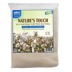 Nature's Touch All Natural Cotton Batting - 96" x 9 YDS Nature's Touch All Natural Cotton Batting - 96" x 9 YDS