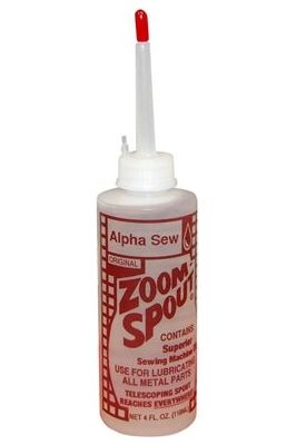 Alpha Sew Zoom Spout Sewing Machine Oil - 4 FL.OZ Alpha Sew Zoom Spout Sewing Machine Oil - 4 FL.OZ