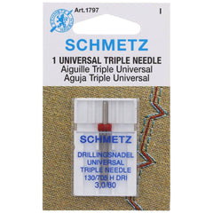 Triple Needle, Schmetz (1 pk) Triple Needle, Schmetz (1 pk)