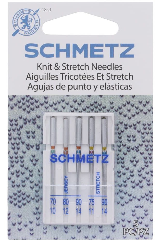 Schmetz Knit & Stretch Needles 5pk - Assorted Schmetz Knit & Stretch Needles 5pk - Assorted