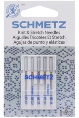 Schmetz Knit & Stretch Needles 5pk - Assorted Schmetz Knit & Stretch Needles 5pk - Assorted