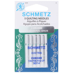 Chrome Quilting Needles, Schmetz (5pk) Chrome Quilting Needles, Schmetz (5pk)