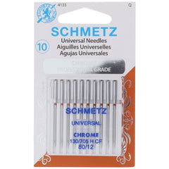 Chrome Universal Needles, Schmetz (10pk) Chrome Universal Needles, Schmetz (10pk)