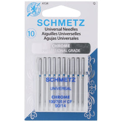 Chrome Universal Needles, Schmetz (10pk) Chrome Universal Needles, Schmetz (10pk)