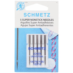 Super Non-Stick Needles, Schmetz (5pk) Super Non-Stick Needles, Schmetz (5pk)