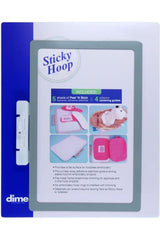 Dime, 8" x 11" Sticky Hoop w/ Stabilizer - Janome Dime, 8" x 11" Sticky Hoop w/ Stabilizer - Janome