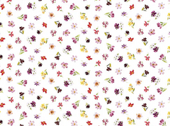 Clothworks - Summer Garden (Sold By 1/2 Meter) Clothworks - Summer Garden (Sold By 1/2 Meter)