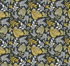 Quiltex Collection - Phoebe Fabrics - Cherries and Blossoms (Sold By 1/2 Meter) Quiltex Collection - Phoebe Fabrics - Cherries and Blossoms (Sold By 1/2 Meter)