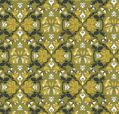 Quiltex Collection - Phoebe Fabrics - Cherries and Blossoms (Sold By 1/2 Meter) Quiltex Collection - Phoebe Fabrics - Cherries and Blossoms (Sold By 1/2 Meter)