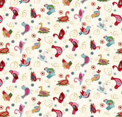 Henry Glass & Co Scandinavian Holiday (Sold by 1/2 Meter) Henry Glass & Co Scandinavian Holiday (Sold by 1/2 Meter)