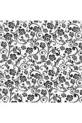 Siltex Fabrics Red & Black Collection ST-1700 - White & Black - 100% Cotton Fabric - Wideback Siltex Fabrics Red & Black Collection ST-1700 - White & Black - 100% Cotton Fabric - Wideback