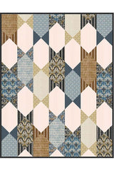 Quilt Pattern: The Abigail Quilt for The Wabi Collection Quilt Pattern: The Abigail Quilt for The Wabi Collection