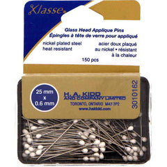 GlassHead Applique Pins/White 175pcs $7.99 GlassHead Applique Pins/White 175pcs $7.99
