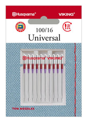 HUSQVARNA® VIKING® Universal Needles Size 100/16 10-pack HUSQVARNA® VIKING® Universal Needles Size 100/16 10-pack
