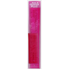 Add-A-Quarter PLUS Ruler - 6” Add-A-Quarter PLUS Ruler - 6”