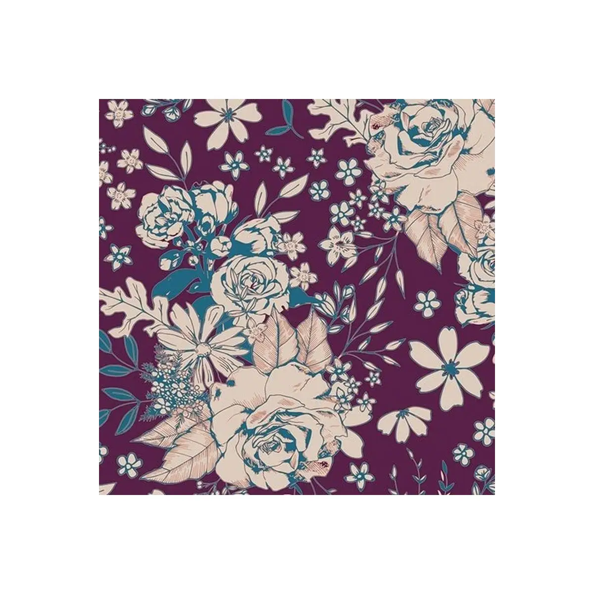 SOULFUL Floral Universe Plum SOULFUL Floral Universe Plum