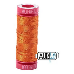 Aurifil Mako 12wt Cotton 50 m 54 yd. spool - 2150 Pumpkin Aurifil Mako 12wt Cotton 50 m 54 yd. spool - 2150 Pumpkin