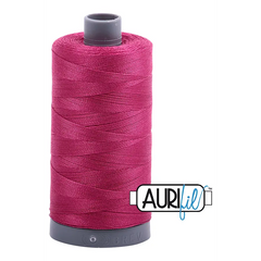 Aurifil Mako 28wt Cotton 750 m 820 yd. spool - 1100 Red Plum Aurifil Mako 28wt Cotton 750 m 820 yd. spool - 1100 Red Plum