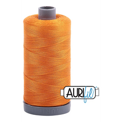 Aurifil Mako 28wt Cotton 750 m 820 yd. spool - 1133 Bright Orange Aurifil Mako 28wt Cotton 750 m 820 yd. spool - 1133 Bright Orange