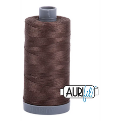 Aurifil Mako 28wt Cotton 750 m 820 yd. spool - 1140 Bark Aurifil Mako 28wt Cotton 750 m 820 yd. spool - 1140 Bark