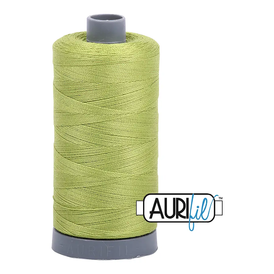 Aurifil Mako 28wt Cotton 750 m 820 yd. spool - 1231 Spring Green Aurifil Mako 28wt Cotton 750 m 820 yd. spool - 1231 Spring Green