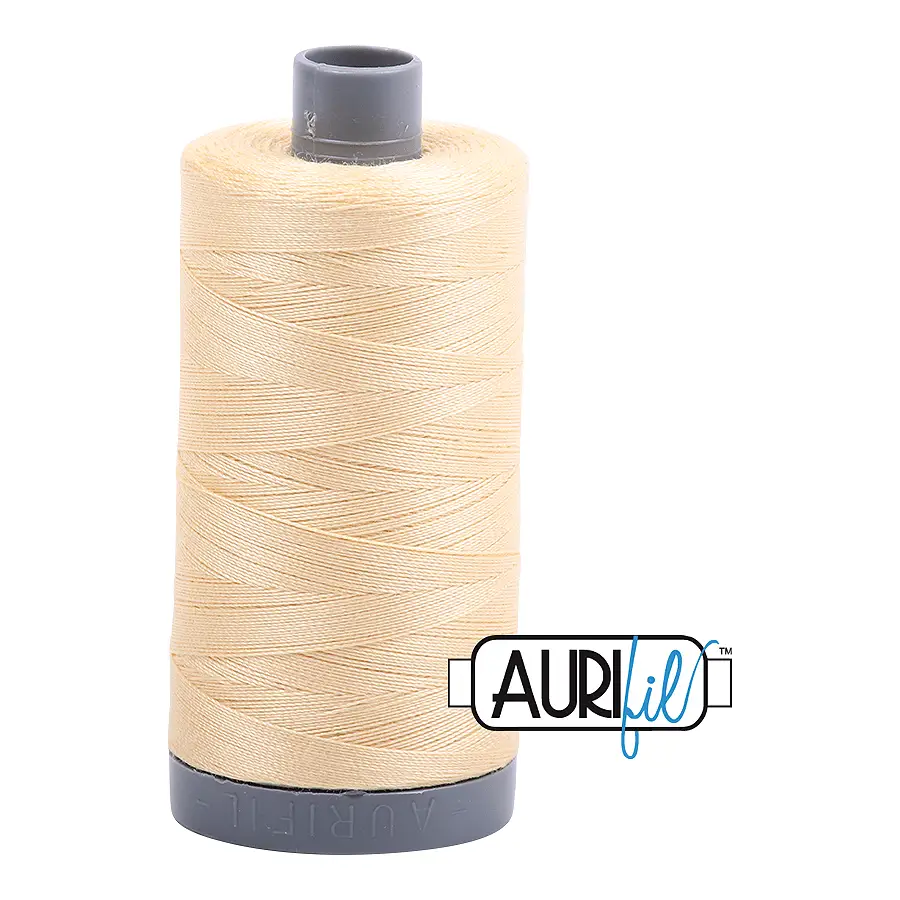 Aurifil Mako 28wt Cotton 750 m 820 yd. spool - 2105 Champagne Aurifil Mako 28wt Cotton 750 m 820 yd. spool - 2105 Champagne