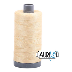 Aurifil Mako 28wt Cotton 750 m 820 yd. spool - 2105 Champagne Aurifil Mako 28wt Cotton 750 m 820 yd. spool - 2105 Champagne